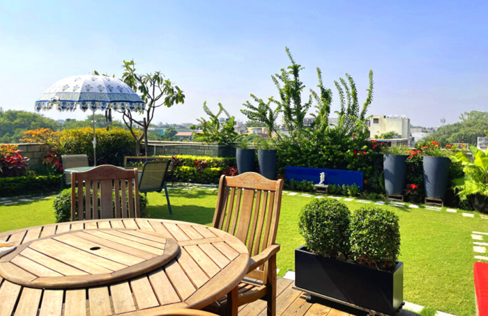Terrace Garden Design in Gurgaon, Ghaziabad, Delhi, Dehradun